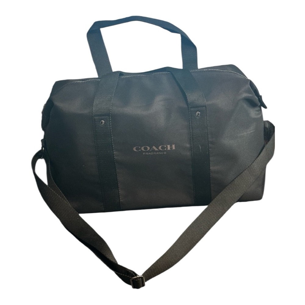 Coach fragrance Black Travel Bag like new